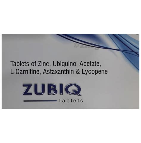 zubiq|Zusq 10 Tablet: Buy strip of 10.0 tablets at best price in India